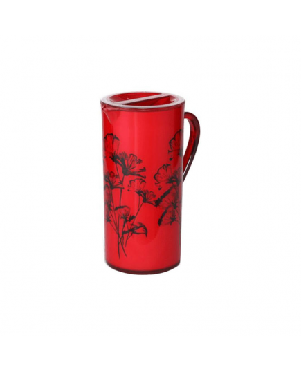 RFL Samira Round Jug 1.8L – Transparent Red